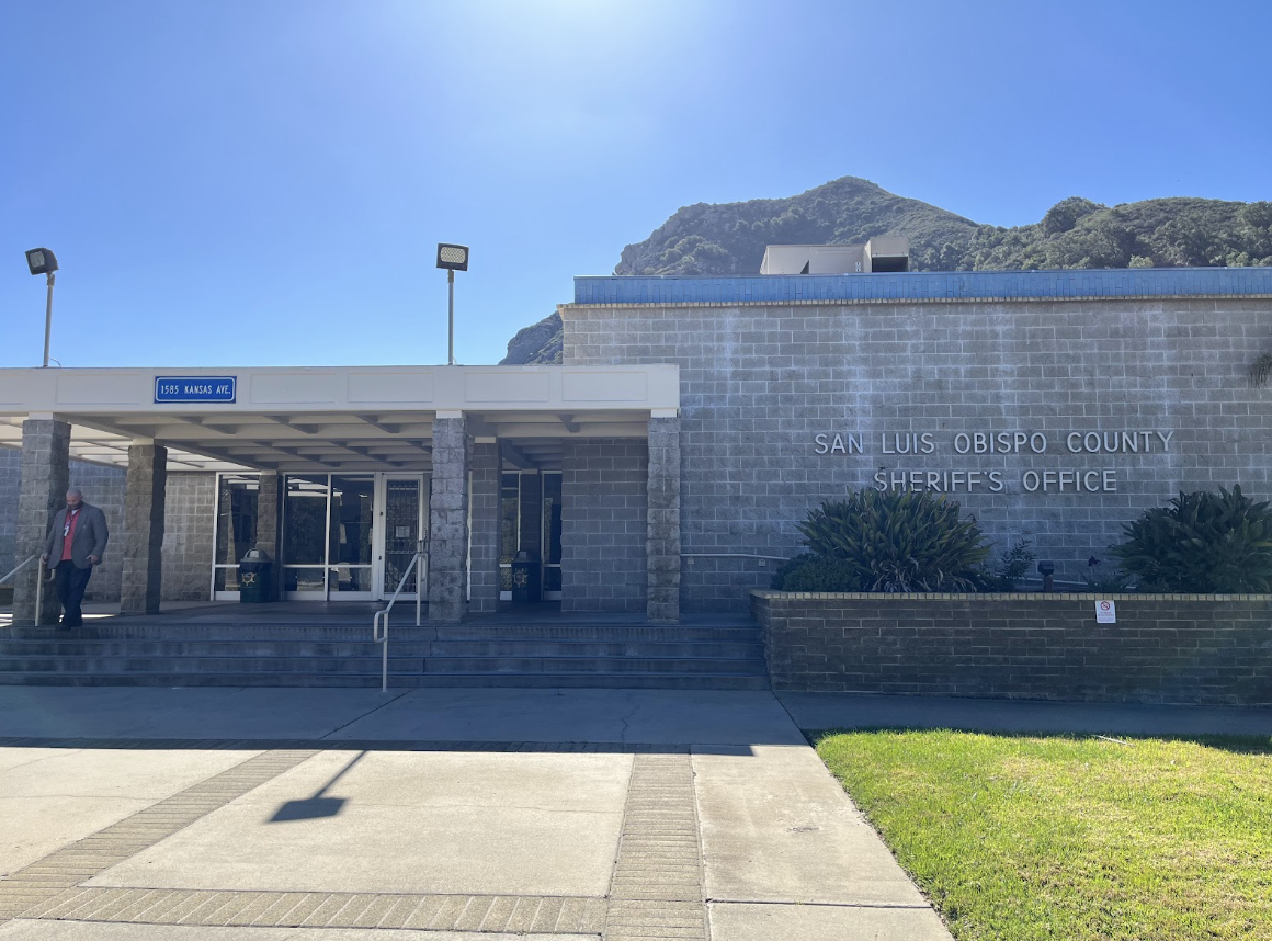 The entrance to the San Luis Obispo Country Sheriff's Department on Kansas Avenue on Feb. 11. 